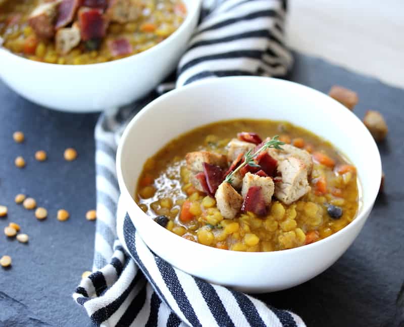 Easy Moroccan Split Pea Soup