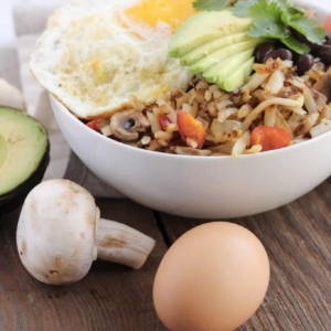 Need to refuel after a tough workout? This Hash Brown Breakfast Bowl has all the nutrition you need to recover! Check out the full recipe from Street Smart Nutrition