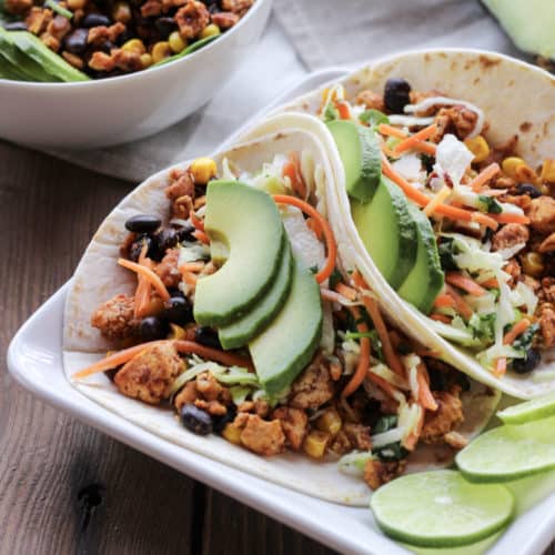 Sofritas Tacos and Sofritas Taco Salad Street Smart Nutrition