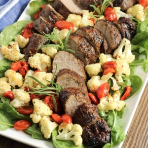 Blueberry Balsamic Pork Tenderloin