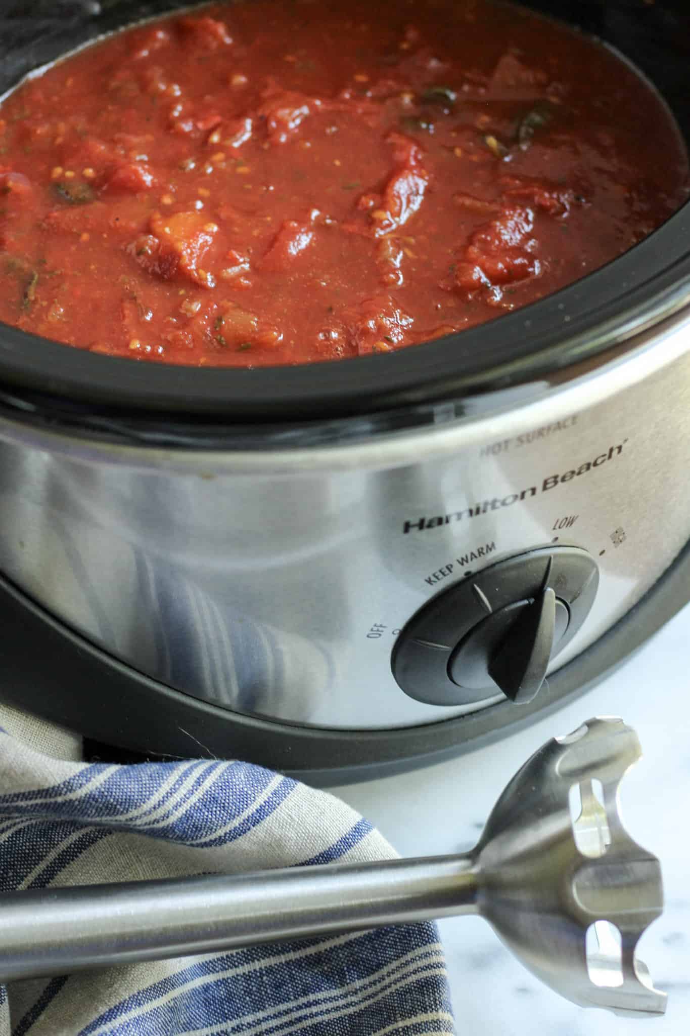 Crock Pot Marinara Sauce