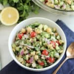Amaranth Tabbouleh with Chickpeas