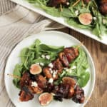 Glazed Pork Tenderloin and Fig Kebabs
