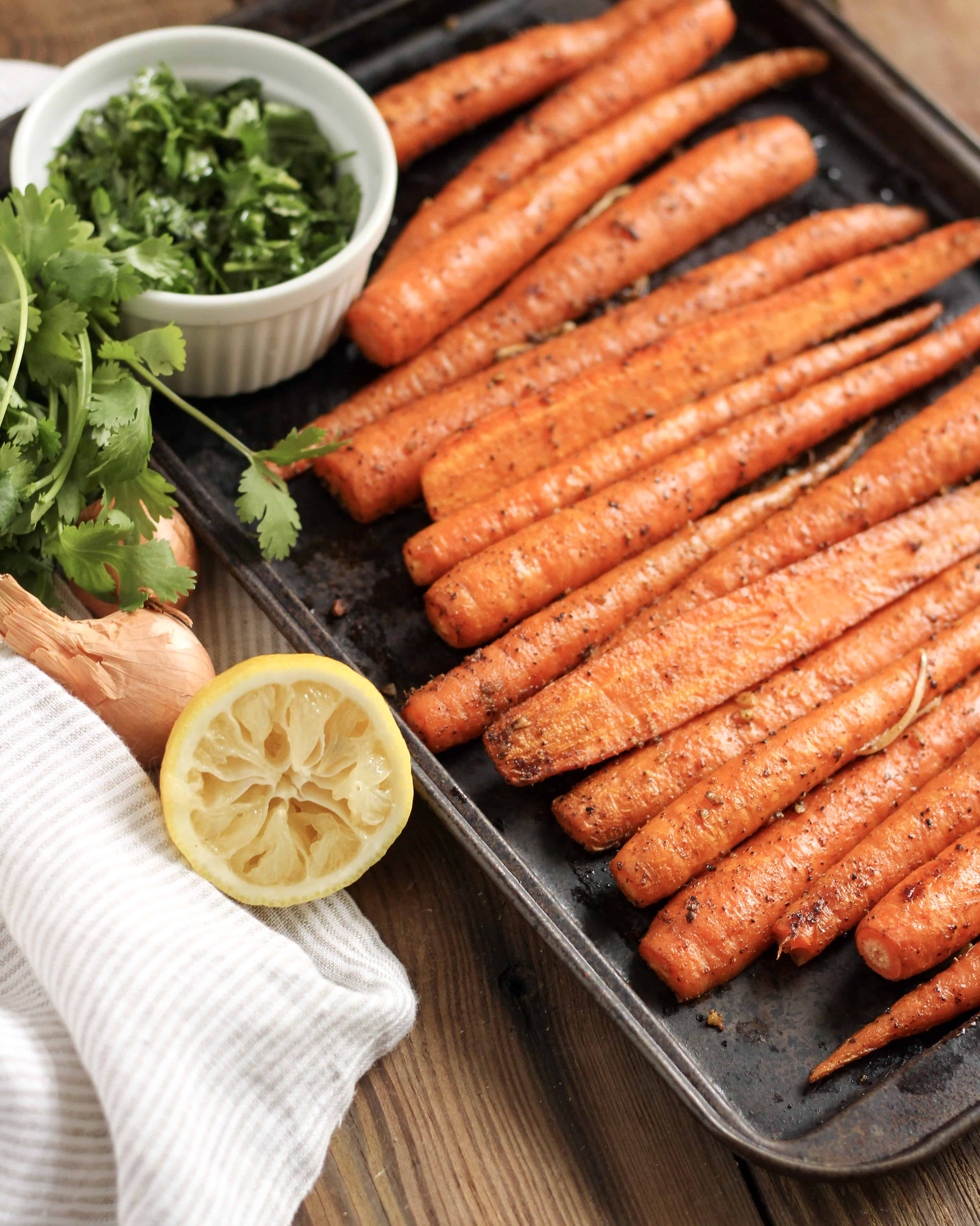 Roasted Carrots with Zesty Gremolata