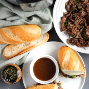 Instant Pot French Dip Sandwich Tutorial