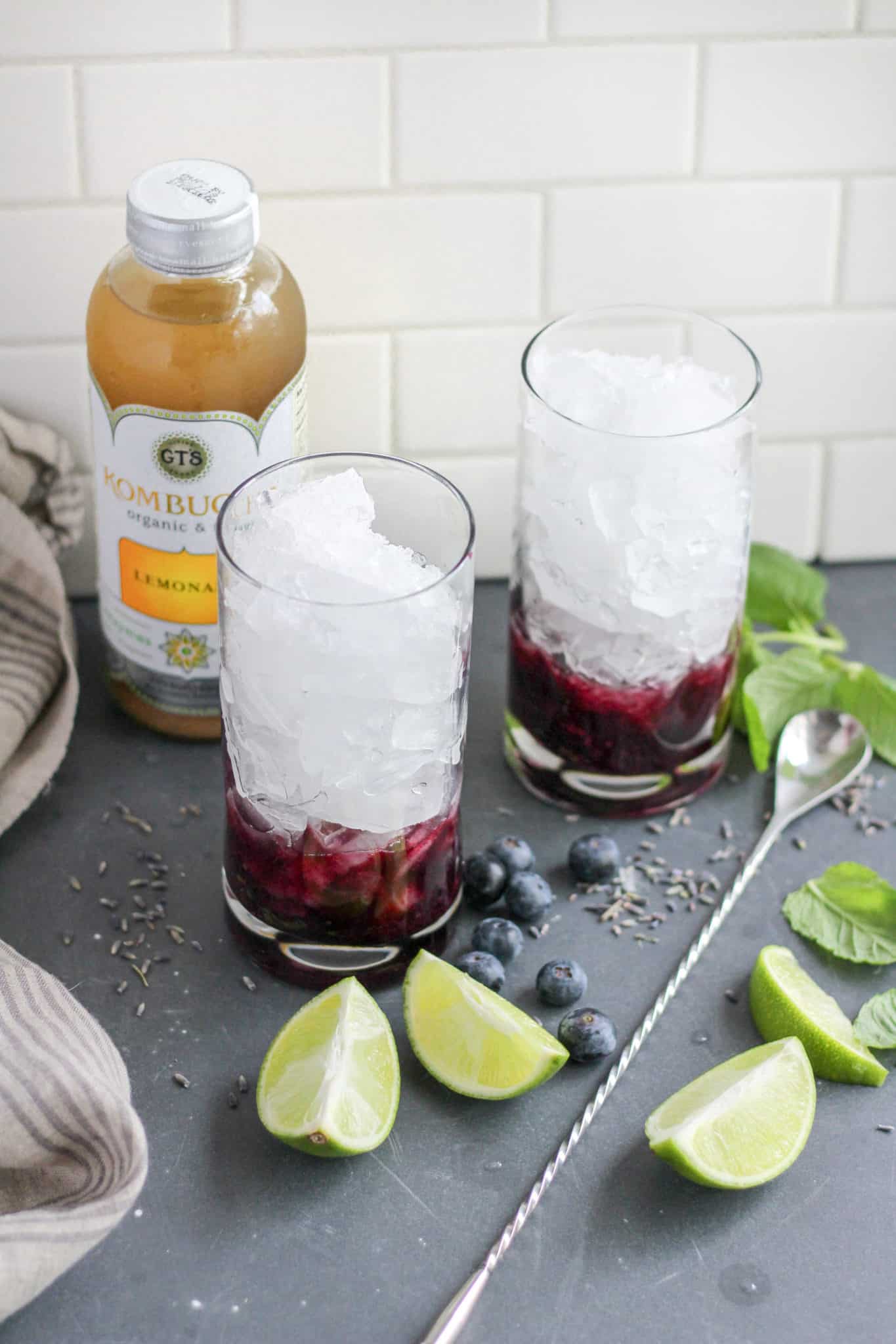 Blueberry Lavender Mojitos for Summer