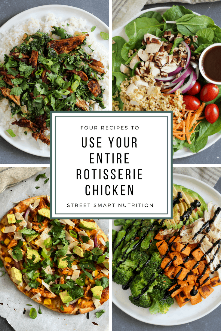 What To Do With A Rotisserie Chicken - four recipes to use your entire rotisserie chicken