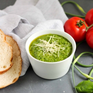 Garlic Scape Pesto