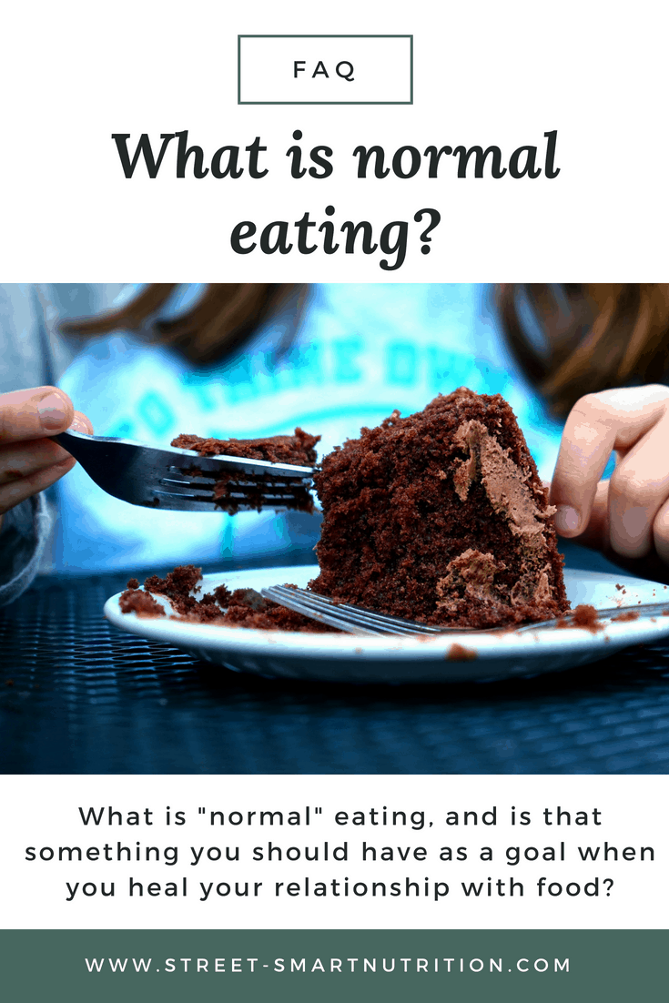 IE FAQs: What is Normal Eating?