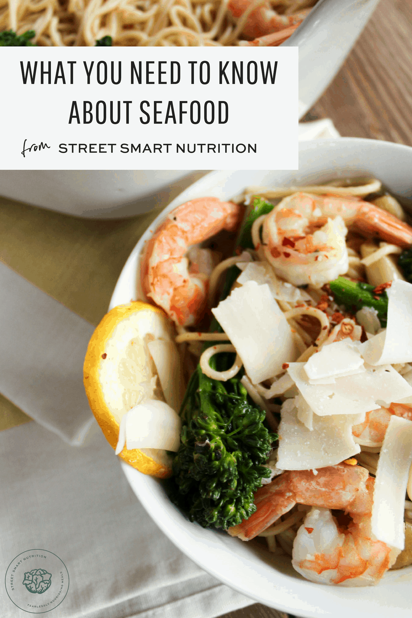 Want to eat more fish or seafood? Here's what you need to know! Get answers to some of the most common seafood questions in this post from Street Smart Nutrition