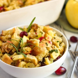 Apple-Cranberry Holiday Stuffing