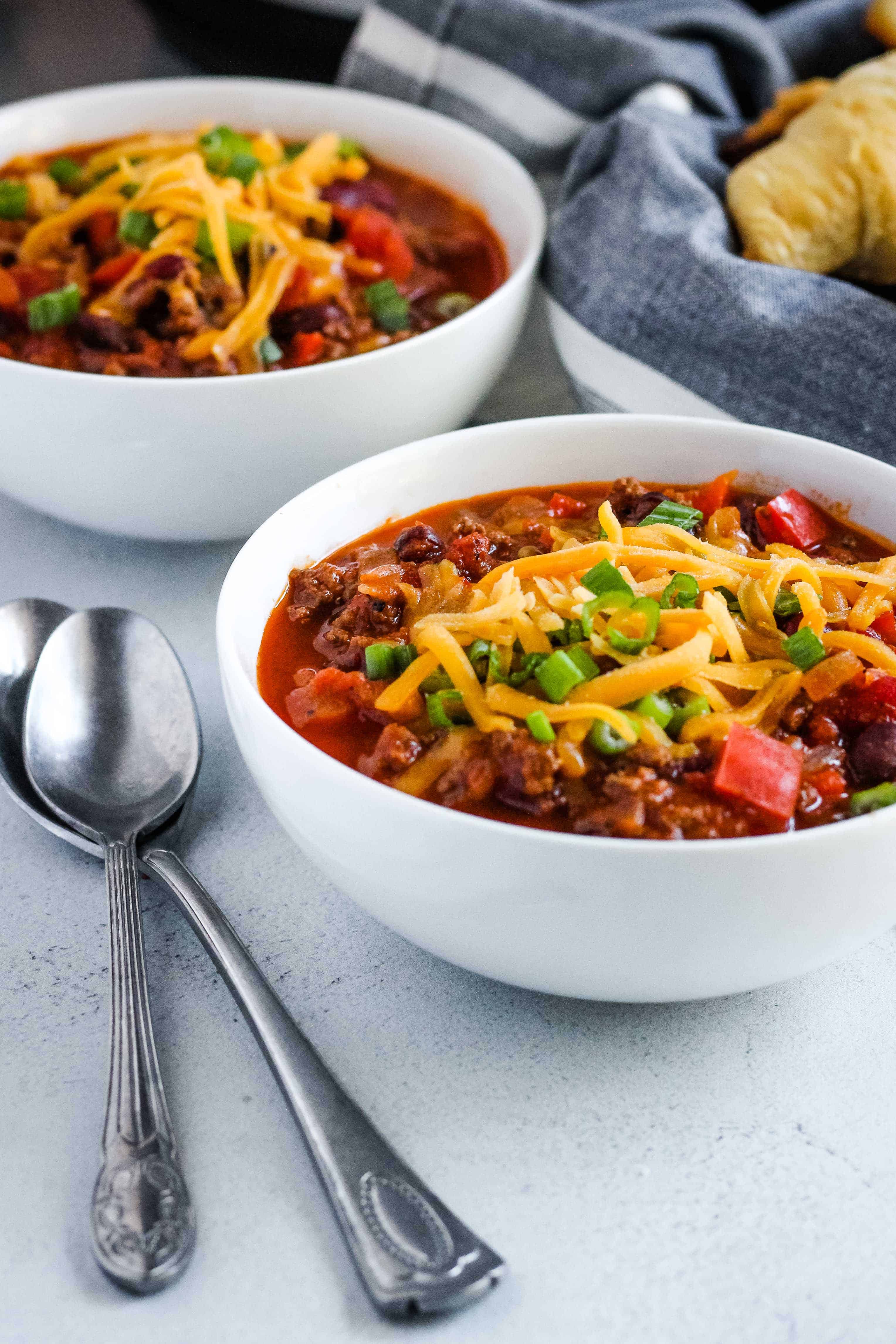 Instant pot chili discount recipe with canned beans