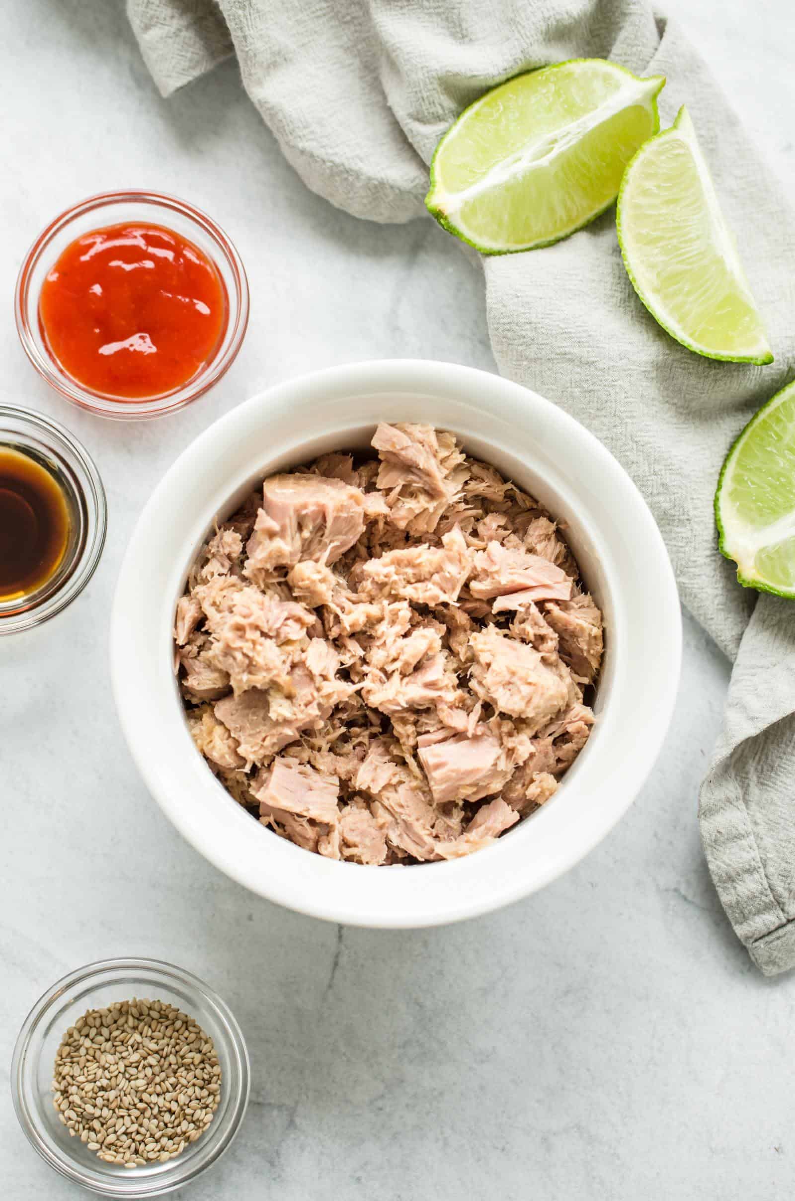 Simple Spicy Tuna Lunch Bowls - Honest Grub, Honest Foodie