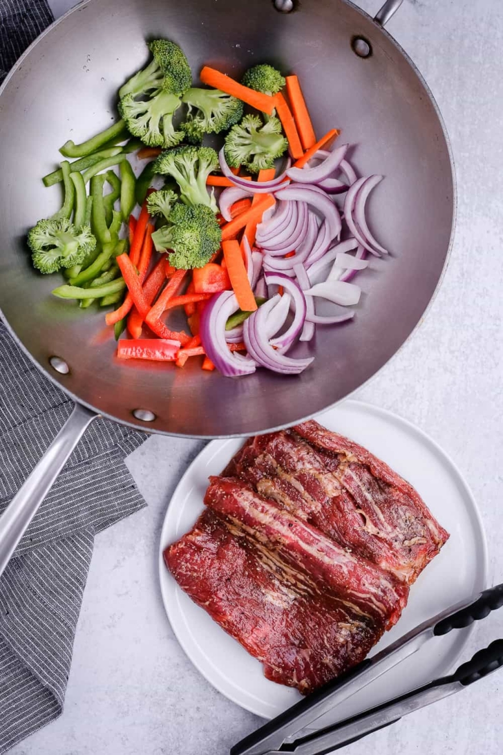 Easy Beef Stir Fry with Skirt Steak and Veggies (No Grill Needed!)