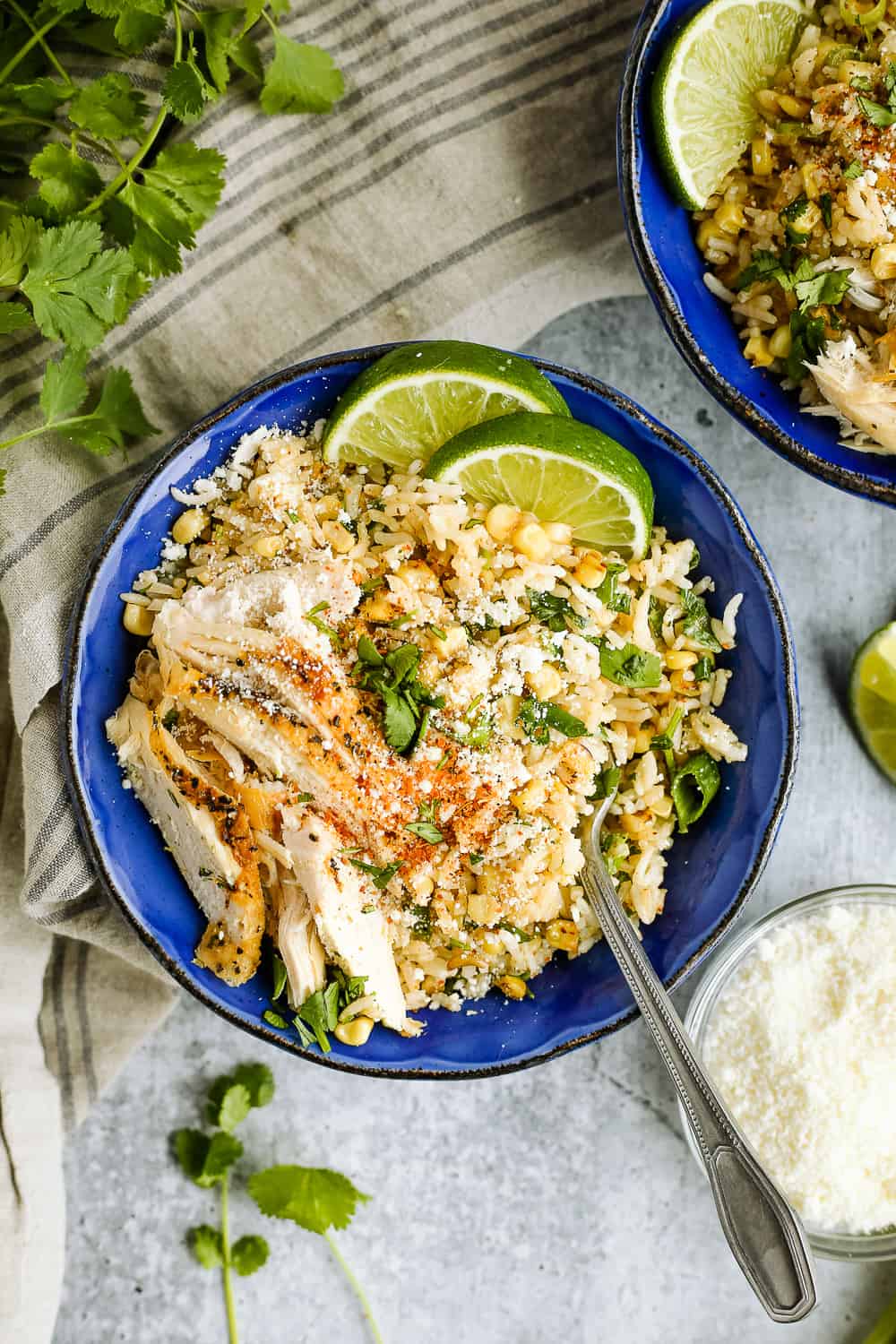 25 Minute Chicken and Rice Meal Prep with Broccoli - Key To My Lime