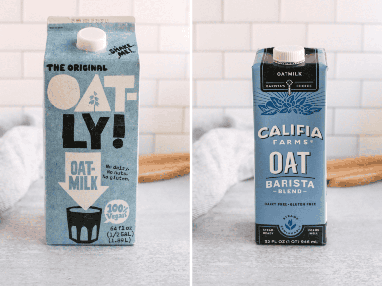Copycat Starbucks Olive Oil Latte (Oat Milk Latte Recipe)