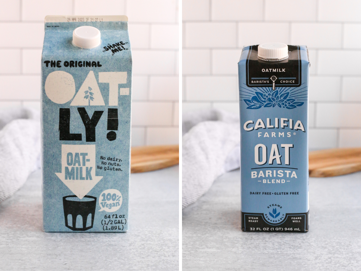 Copycat Starbucks Olive Oil Latte (Oat Milk Latte Recipe)