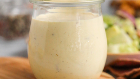 Homemade Caesar Salad Dressing