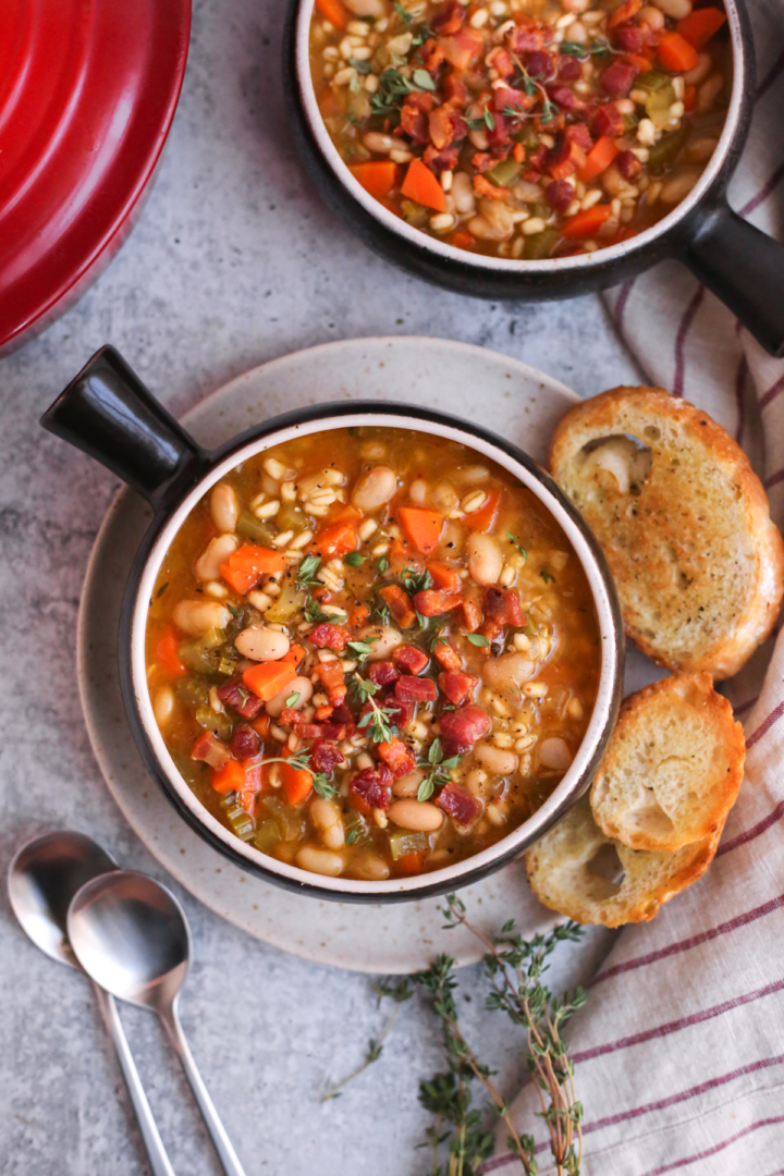 Great Northern Bean Soup With Barley   Great Northern Bean Soup 15 720x1080 