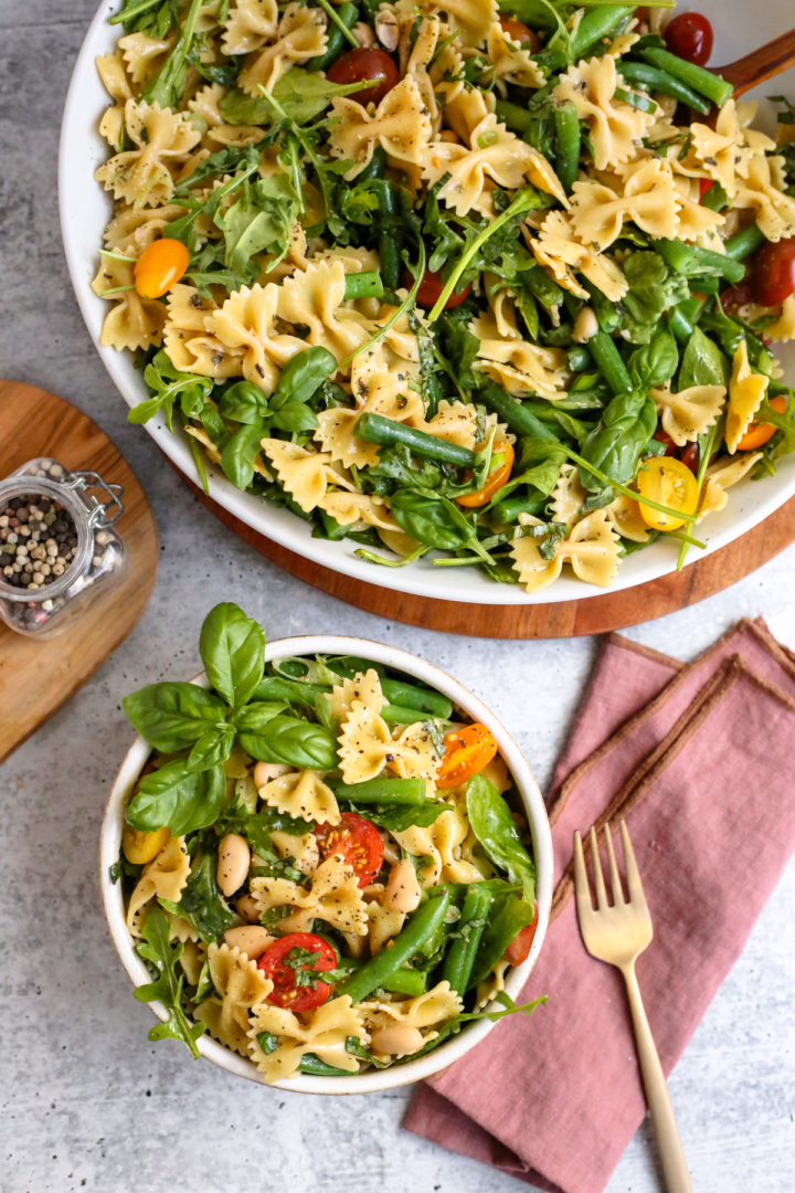 Beans and Greens Pasta Salad | Vegan, 30-Minute Recipe