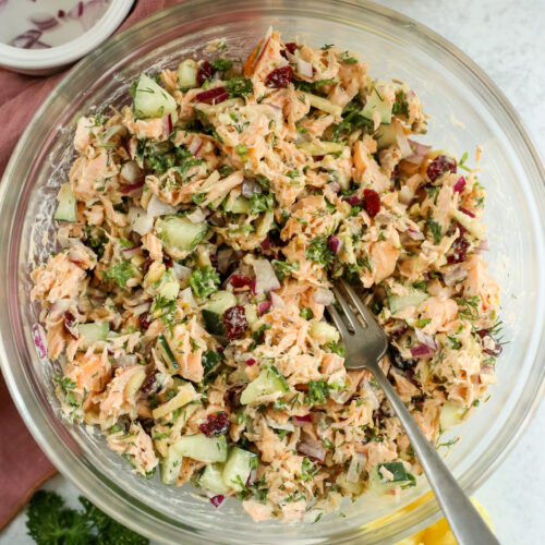 Simple Salmon Salad Recipe for Lunch, Plus 3 Ways to Serve It