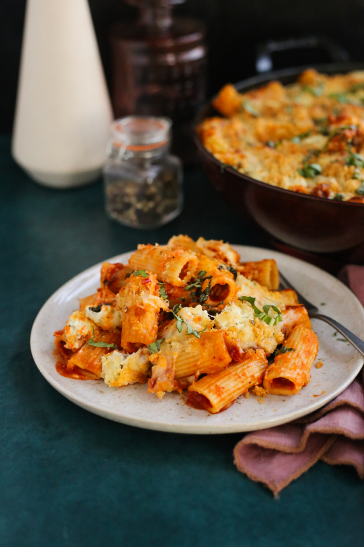 Rusmar Baked Rigatoni Baked Rigatoni with Sausage and Boursin Cheese