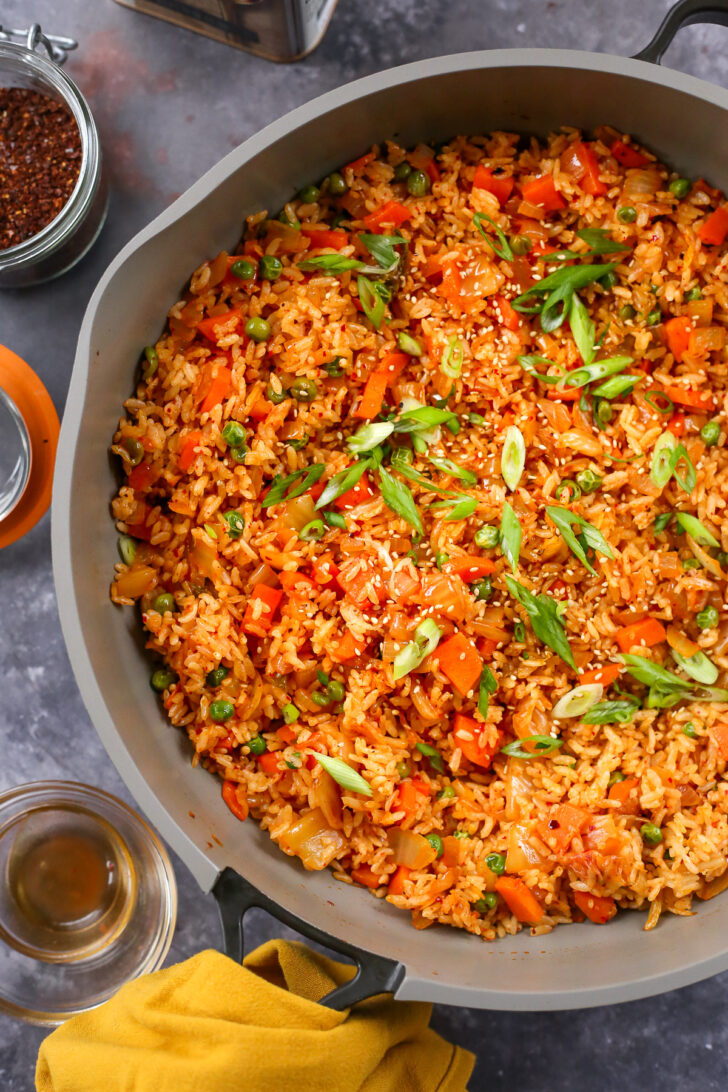 Easy Kimchi Fried Rice Recipe (Under 30 Minutes)